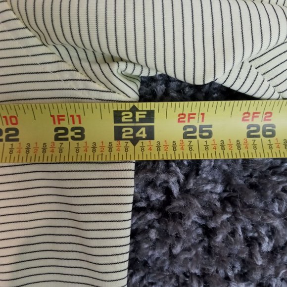 Bermuda Sands Mens size Large Golf Shirt Yellow black stripes short sleeve Polo - Picture 3 of 8